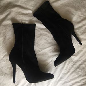 Black booties